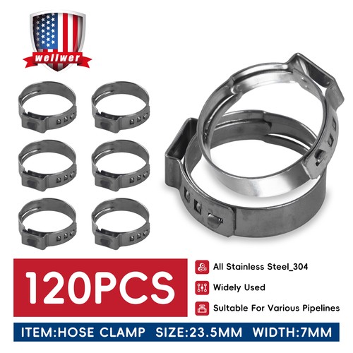 120pcs pex stainless - 3/4'',